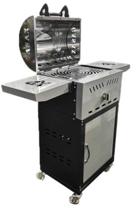 تصویر باربیکیو گازی زغالی گازاکس پلاس مدل 5040 کابینتی